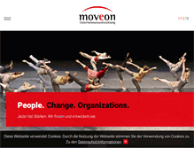 Tablet Screenshot of moveon.de